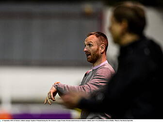 Saints boss Stephen O'Donnell...